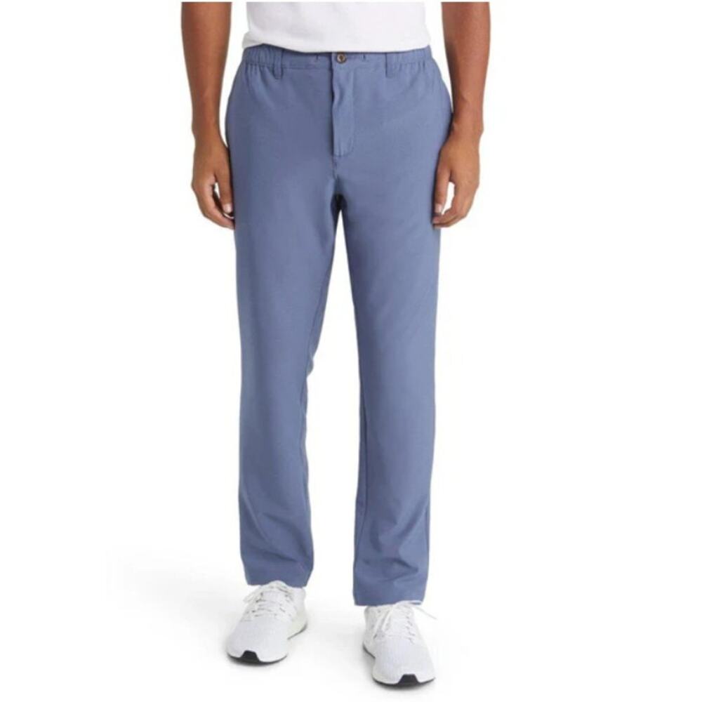 Chubbies Men's Everywear Performance Pants, The Ice Cap Blue/Gray, Size L